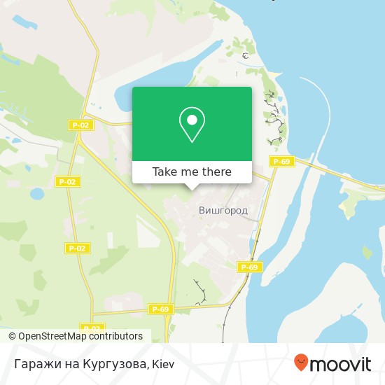 Гаражи на Кургузова map