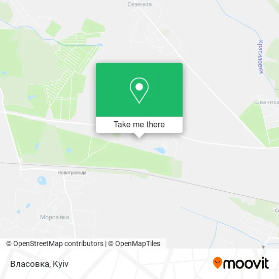 Власовка map