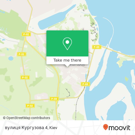 вулиця Кургузова 4 map