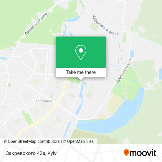 Карта Закревского 42а