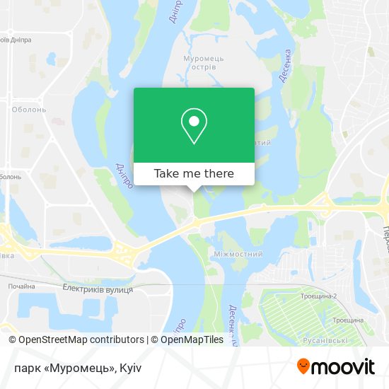 парк «Муромець» map