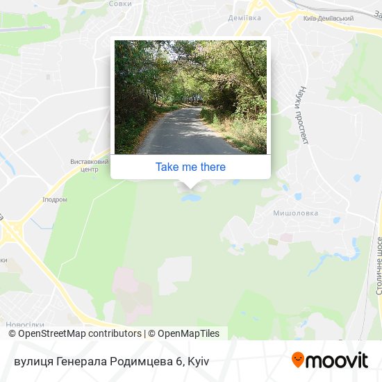 вулиця Генерала Родимцева 6 map