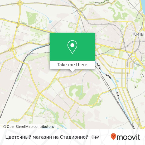 Цветочный магазин на Стадионной map