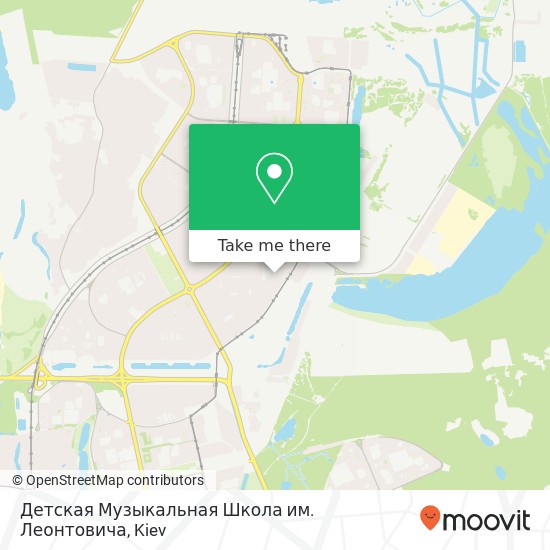 Детская Музыкальная Школа им. Леонтовича map