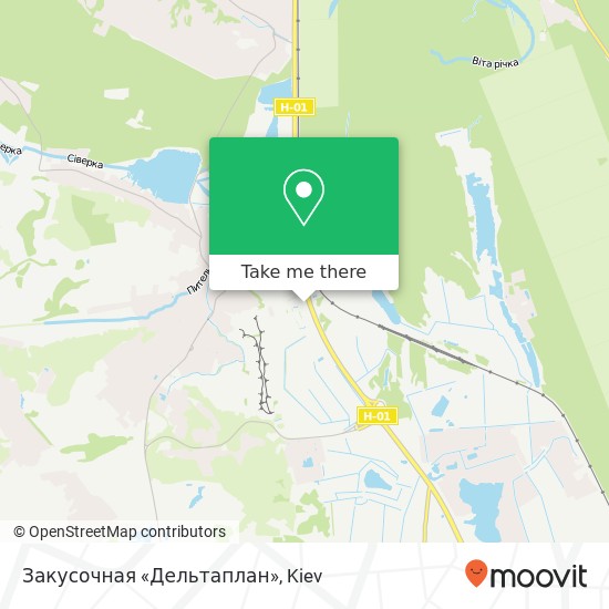 Закусочная «Дельтаплан» map