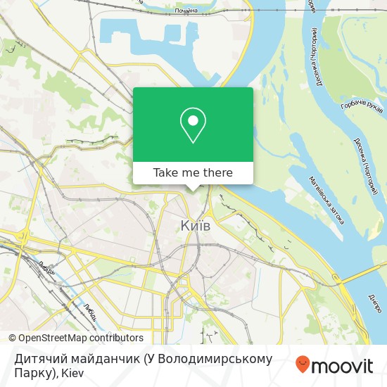 Дитячий майданчик (У Володимирському Парку) map