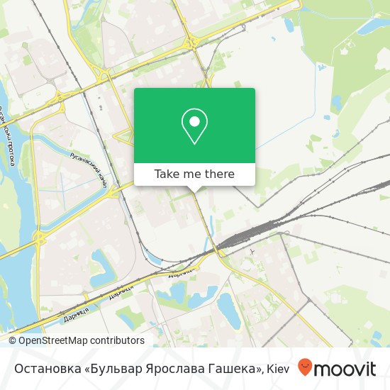 Остановка «Бульвар Ярослава Гашека» map