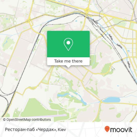 Ресторан-паб «Чердак» map