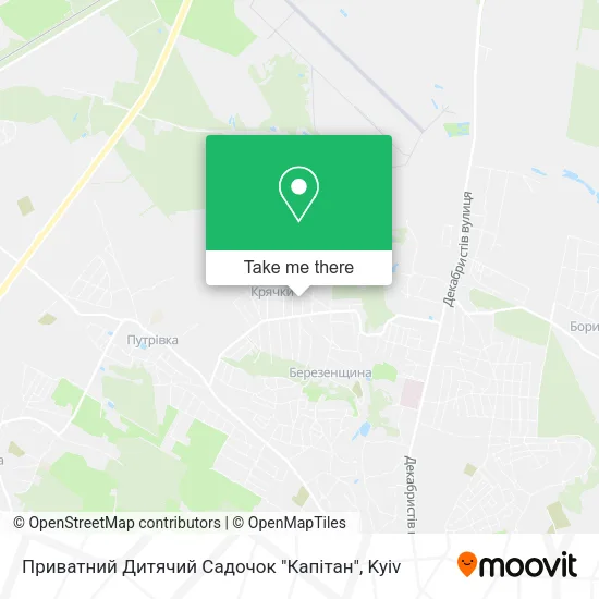 Приватний Дитячий Садочок "Капітан" map