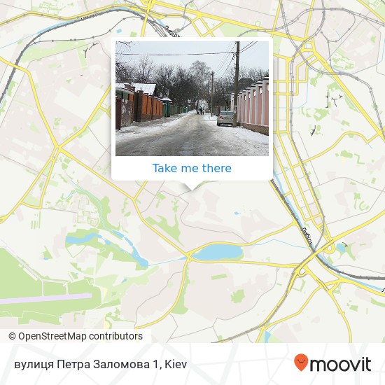 вулиця Петра Заломова 1 map
