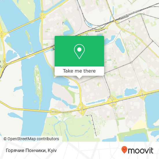 Горячие Пончики map