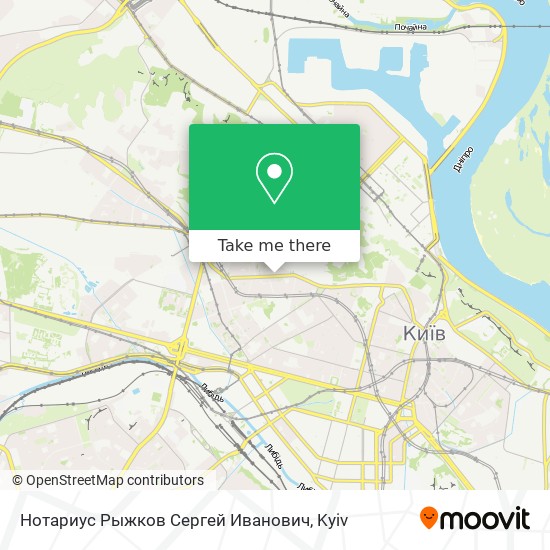 Нотариус Рыжков Сергей Иванович map