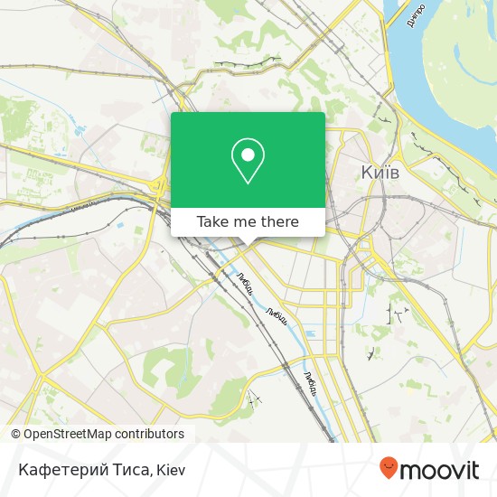 Кафетерий Тиса map