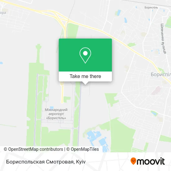 Бориспольская Смотровая map