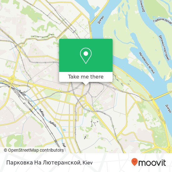 Парковка На Лютеранской map