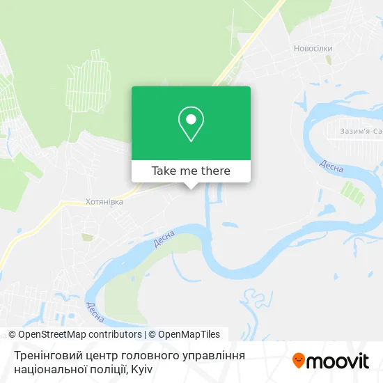 Тренінговий центр головного управління національної поліції map