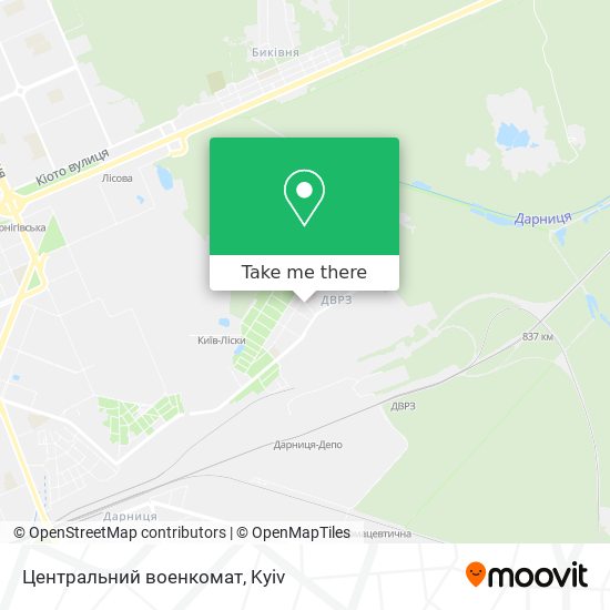 Центральний военкомат map