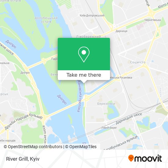 River Grill map