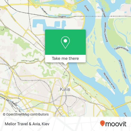 Melior Travel & Avia map