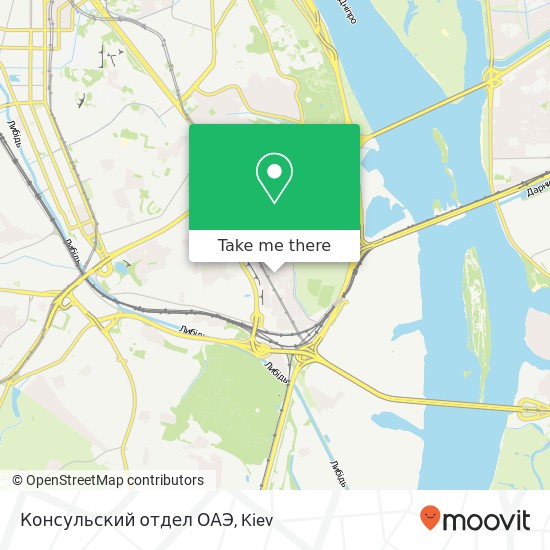 Консульский отдел ОАЭ map