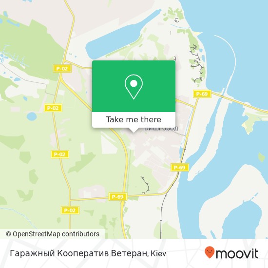 Гаражный Кооператив Ветеран map