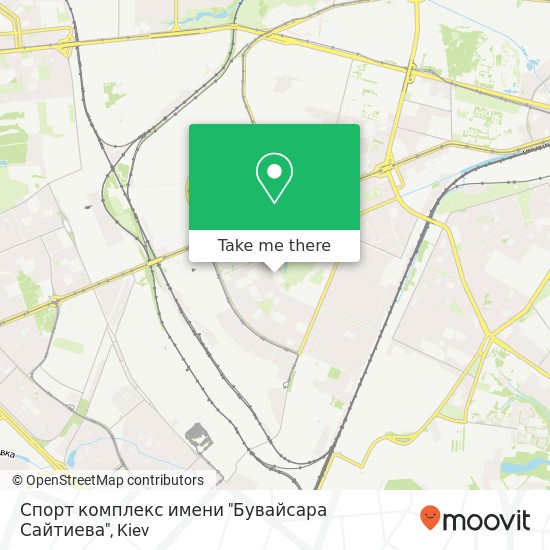 Карта Спорт комплекс имени "Бувайсара Сайтиева"