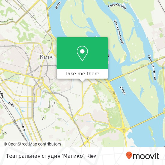 Театральная студия "Магико" map