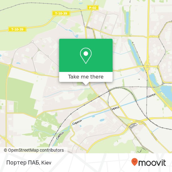 Портер ПАБ map