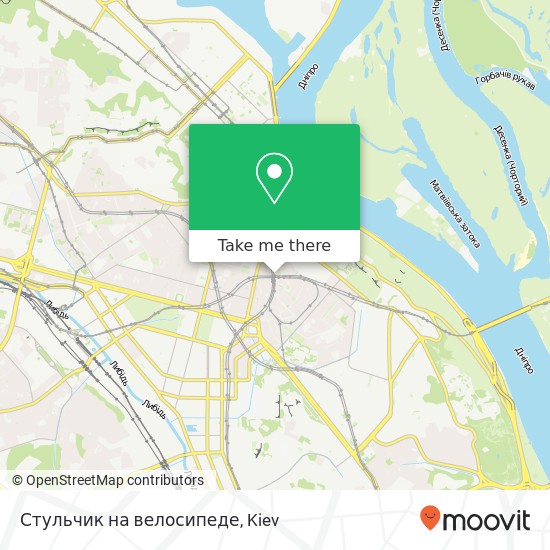 Стульчик на велосипеде map