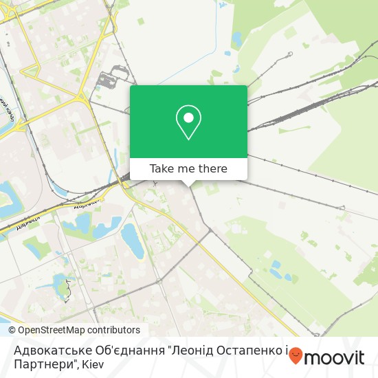 Адвокатське Об'єднання "Леонід Остапенко і Партнери" map