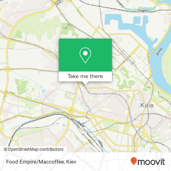 Food Empire/Maccoffee map