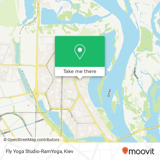 Fly Yoga Studio-RamYoga map