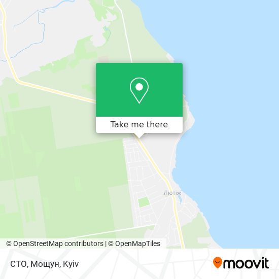 СТО, Мощун map