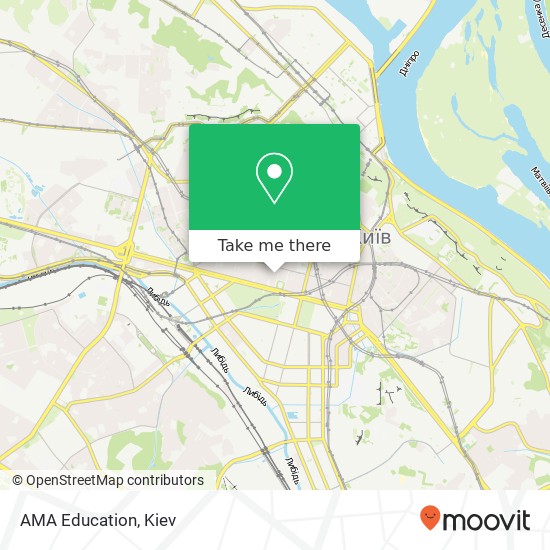 AMA Education map