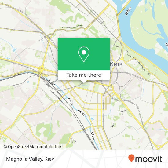 Magnolia Valley map