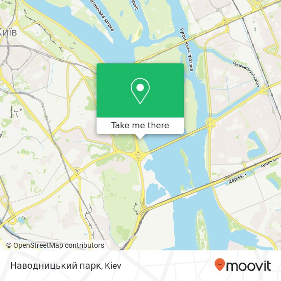 Наводницький парк map