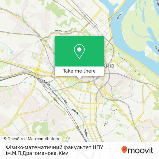 Фізико-математичний факультет НПУ ім.М.П.Драгоманова map