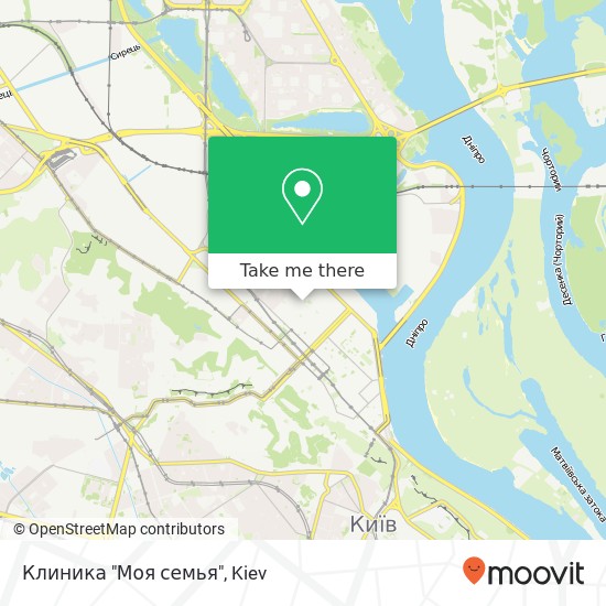 Клиника "Моя семья" map