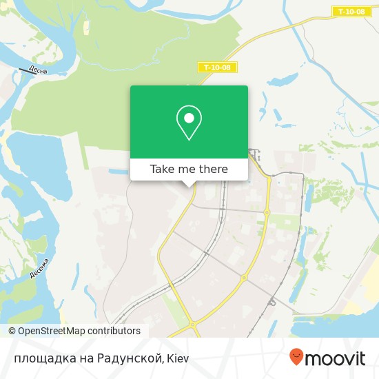 площадка на Радунской map