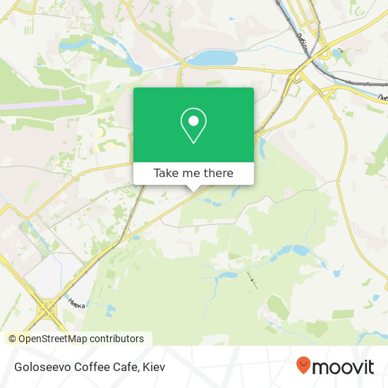Goloseevo Coffee Cafe map