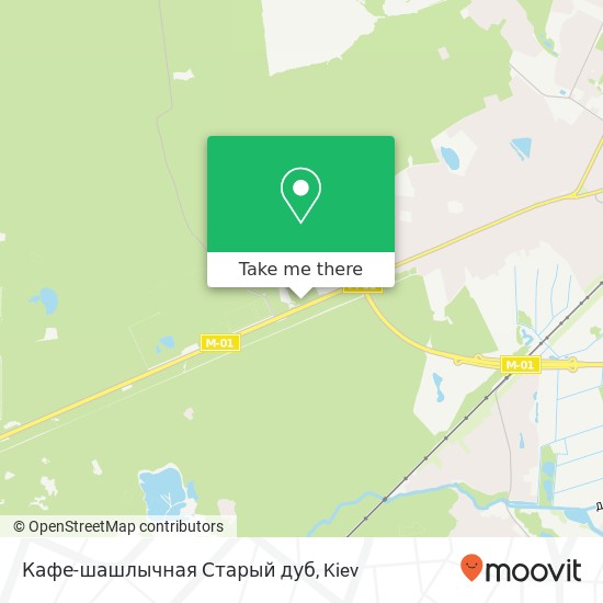 Кафе-шашлычная Старый дуб map