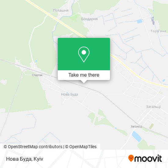 Нова Буда map