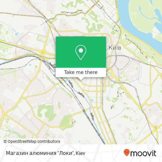 Магазин алюминия "Локи" map