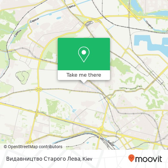 Видавництво Старого Лева map