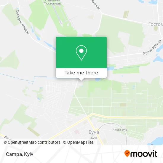 Карта Campa