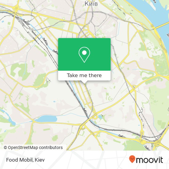 Food Mobil map