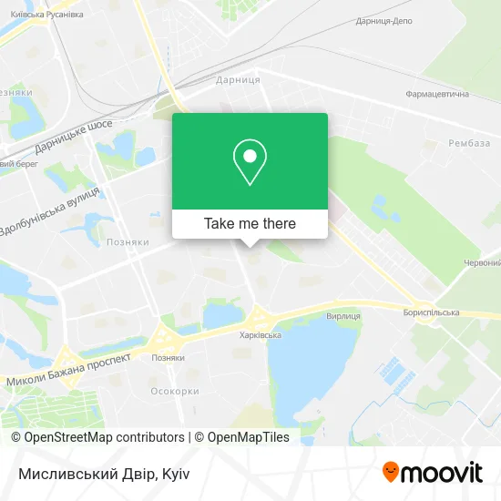 Карта Мисливський Двір