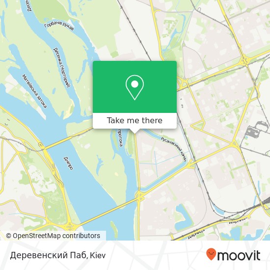 Деревенский Паб map