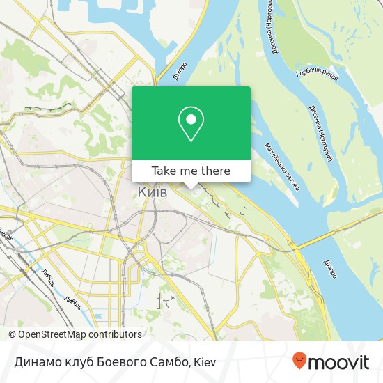 Динамо клуб Боевого Самбо map