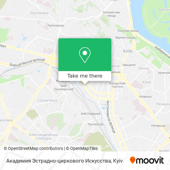 Академия Эстрадно-циркового Искусства map